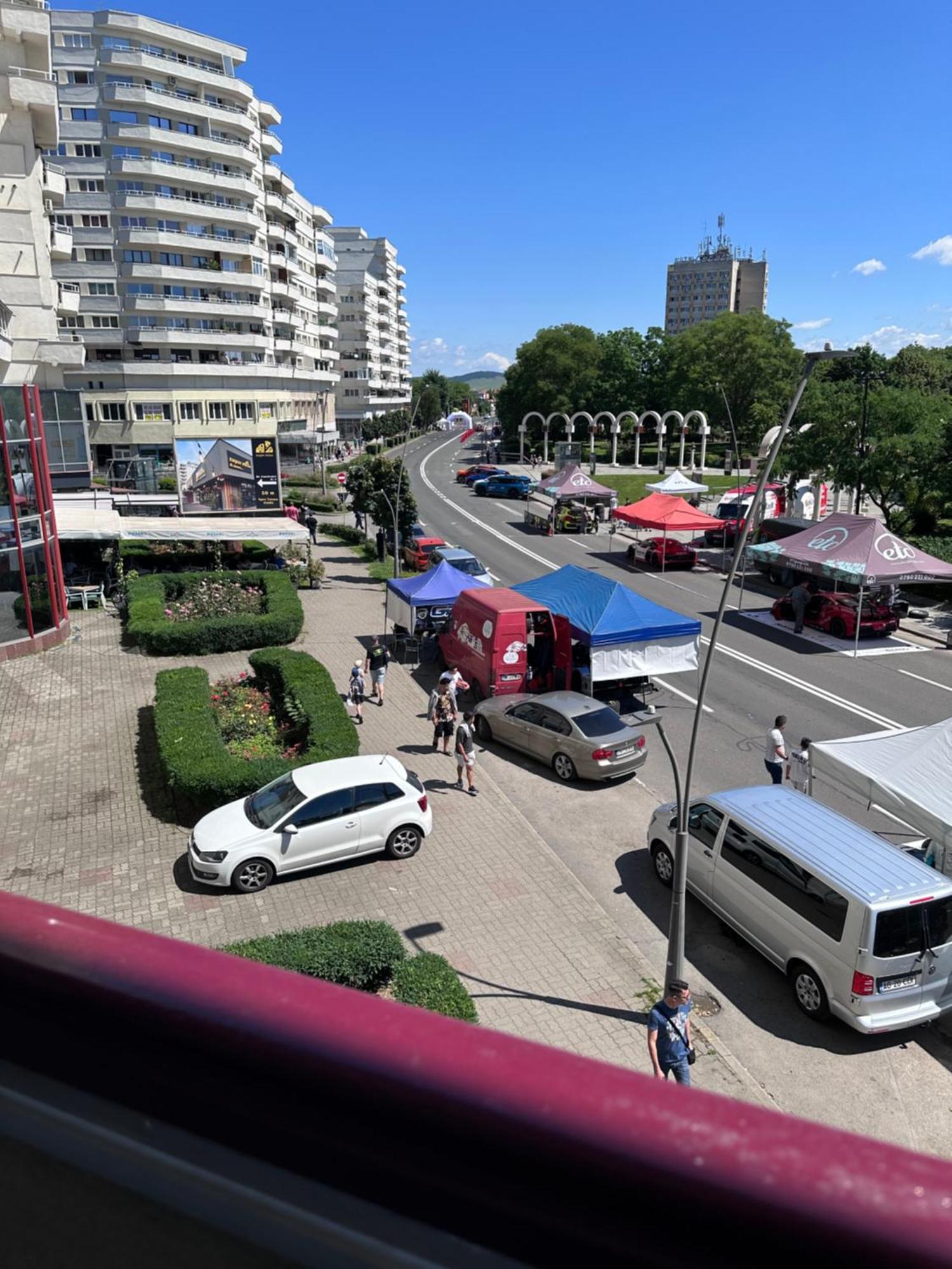 Studio Panoramic With Balcony And Parcul Unirii View 阿尔巴·尤利亚· 外观 照片